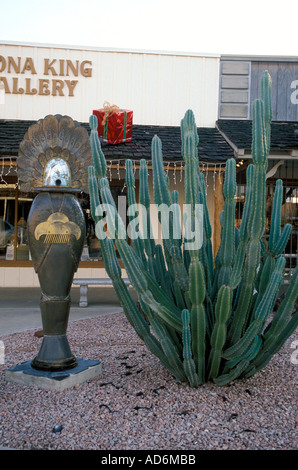 Main Street, Città Vecchia, Scottsdale, Arizona Foto Stock