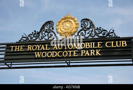 Club RAC Woodcote Park Epsom Surrey Foto Stock