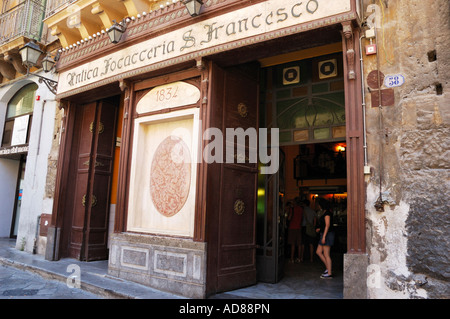 Antica Focacceria di San Francesco, Palermo Foto Stock