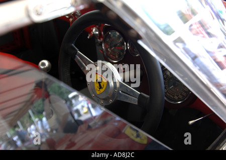 Ferrari cockpit a 2005 Goodwood Festival della velocità Foto Stock
