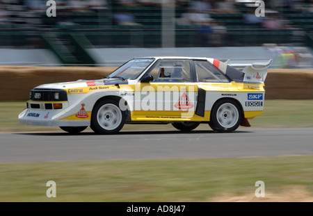 Audi Quattro a 2005 Goodwood Festival della velocità Foto Stock
