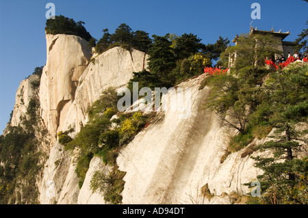 Hua shans granito montagna picco 2160m Provincia di Shaanxi Cina Foto Stock