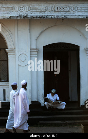 Forte Galle studenti musulmani Foto Stock