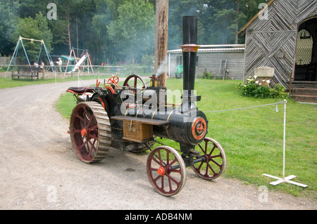 La vita rurale Centro - Tilford - Surrey - REGNO UNITO - Lavorare in miniatura del motore a vapore Foto Stock