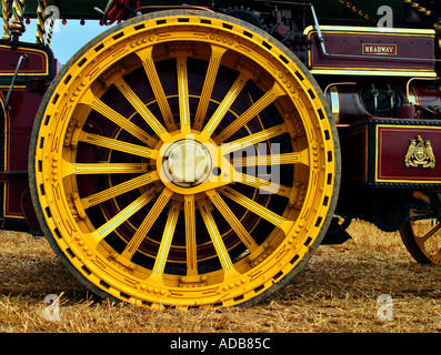 Con trazione a vapore il motore a circa 1900 Foto Stock