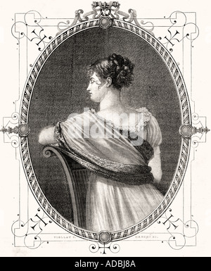 Jeanne Françoise Jullie Adélaïde Récamier, noto come Juliette, 1777- 1849. Celebra la bellezza francese. Foto Stock