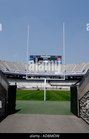 James un castoro allo stadio di calcio a Penn Pennsylvania State University di State College o Università Park Pennsylvania Foto Stock