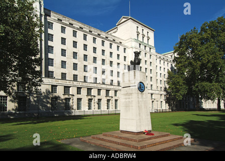 Memorial a Orde Wingate & Chindits unità speciale operazioni di eserciti britannici e indiani in Birmania Campagna seconda guerra mondiale al Ministero della Difesa Londra UK Foto Stock