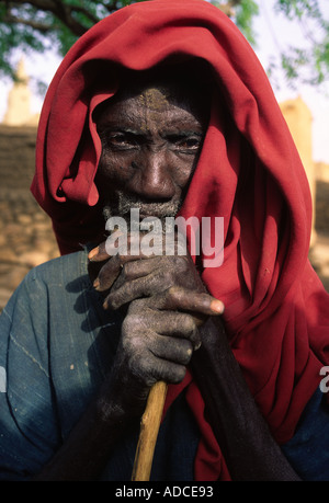 Villaggio sambuco Tougoume Mali Foto Stock