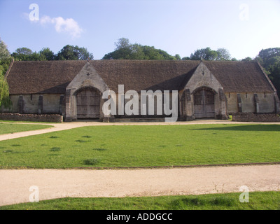 Il XIV secolo sala Tithe Barn Bradford on Avon Wiltshire, Inghilterra Foto Stock