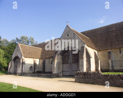 Il XIV secolo sala Tithe Barn Bradford on Avon Wiltshire, Inghilterra Foto Stock