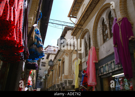 Vista caratteristica di Granada Andalusia Andalucía España Spagna Iberia Europa Foto Stock