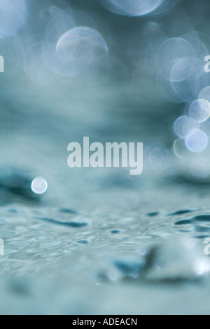 Acqua, extreme close-up Foto Stock
