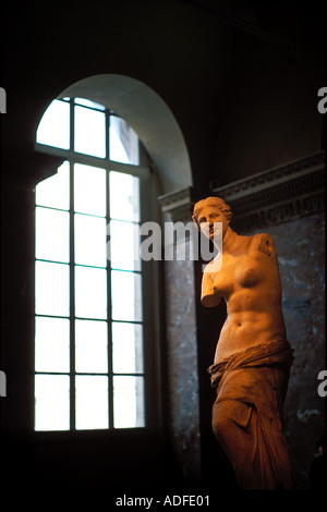 Francia Paris Louvre Statua della Venere di Milo Foto Stock