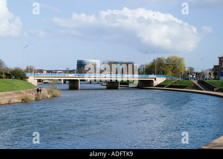 Exe ponti, Exeter Foto Stock