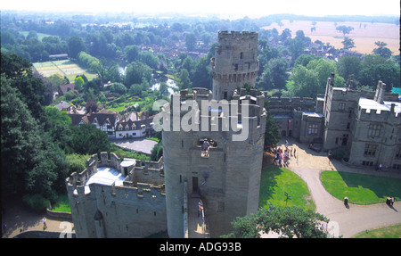 Castello di Warwick Foto Stock