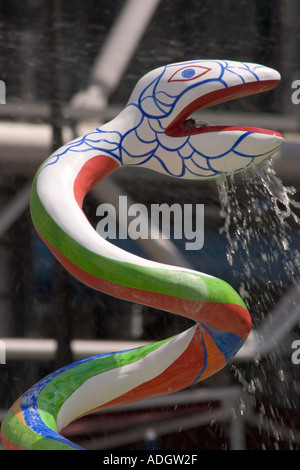 Place Igor Stravinsky Centro Pompidou di Parigi Foto Stock