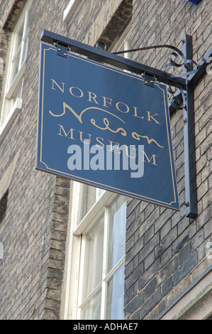 Norfolk Nelson Museum di Great Yarmouth, Norfolk, Regno Unito Foto Stock