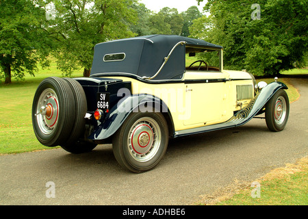 Signore Raglans Bugatti auto d'Epoca Foto Stock