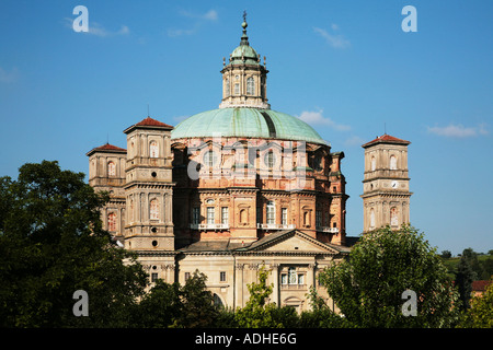 Esterno della Basilica Santuario Regina Montis Regalis a Vicoforte Italia Foto Stock