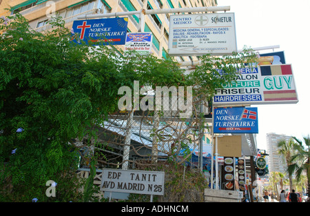 Benidorm Costa Blanca Spagna UE 2007 Foto Stock