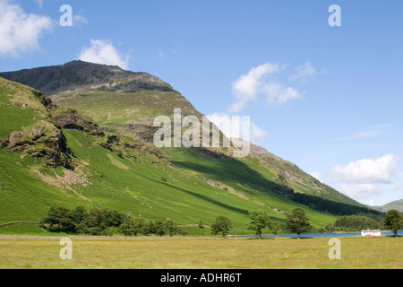 Alto Stile e Red Pike Buttermere Lake District Cumbria Regno Unito Luglio 2007 Foto Stock