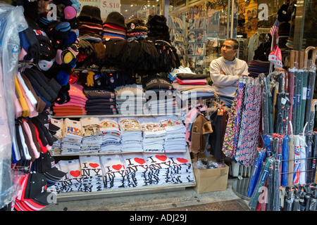 Negozio di souvenir Manhattan New York City USA Foto Stock