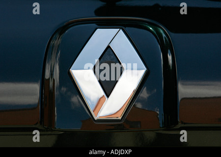 Renault auto badge Foto Stock