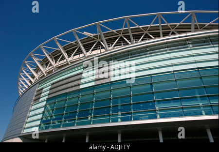 Il nuovo stadio di Wembley a Londra England Regno Unito Foto Stock