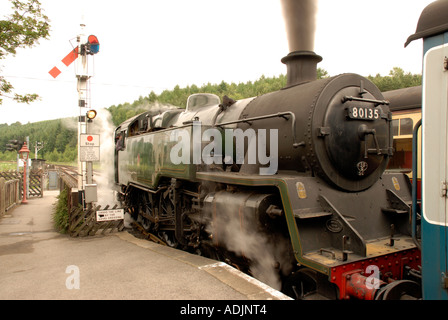 North Yorks Railway Foto Stock