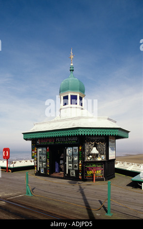 Indovino il chiosco sulla North Pier di Blackpool in Lancashire Regno Unito Foto Stock