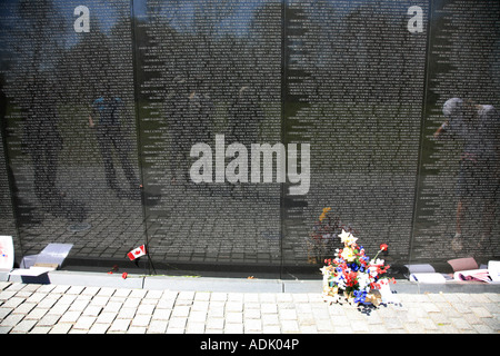 Vietnam Veterans Memorial, Washington DC, Stati Uniti d'America Foto Stock
