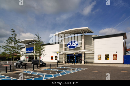 Lombardia Retail Park Hayes Middlesex Foto Stock