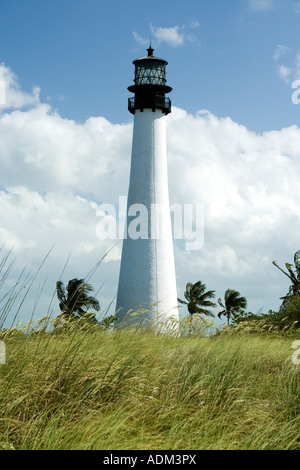 Il Cape Florida Lighthouse Foto Stock