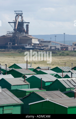 Redcar acciaierie Teesside Cleveland England Regno Unito Foto Stock