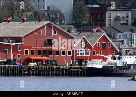 Pittoresca città di Lunenburg, Nova Scotia, Canada, America del Nord. Foto di Willy Matheisl Foto Stock