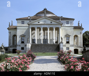 Vicenza, Villa Almerico Capra, 'genannt ''La Rotonda", (1566-1570), Andrea Palladio' Foto Stock