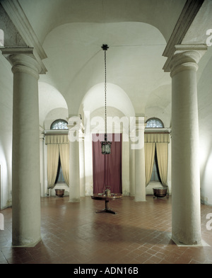 Montagnana, Villa Pisani, Hauptsaal Foto Stock