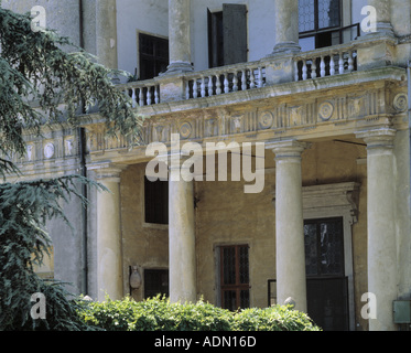 Montagnana, Villa Pisani, Fassade, dettaglio Foto Stock