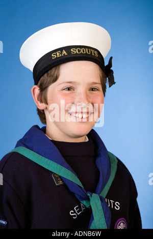 11 enne maschio UK Scout di mare Foto Stock