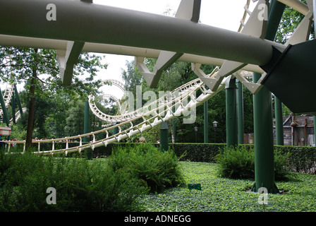 Rollercoaster al parco tematico Efteling Kaatsheuvel Paesi Bassi Foto Stock
