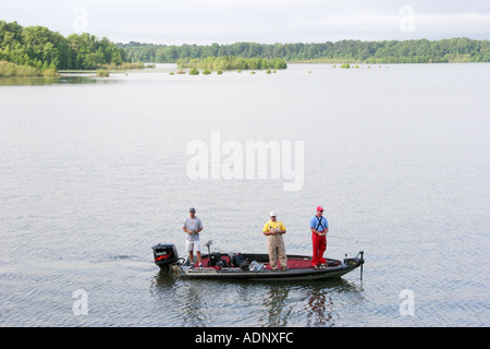 Alabama Lake Eufaula, Lakepoint Resort state Park, Chattahoochee River Water Eufaula National Wildlife Refuge, pesca, i visitatori viaggio tou tour Foto Stock