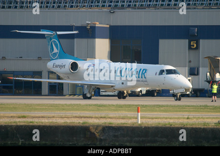 Luxair Embraer EMB-135LR (ERJ-135LR) Foto Stock