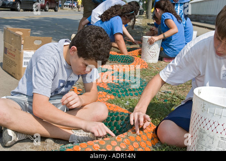 Estate della Gioventù programma di volontariato Foto Stock