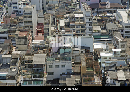 Look dal Grand China Princess Hotel a Chinatown, Thailandia, Bangkok Foto Stock