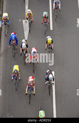 Gara ciclistica intorno a Colonia, in Germania, in Renania settentrionale-Vestfalia, Koeln Foto Stock