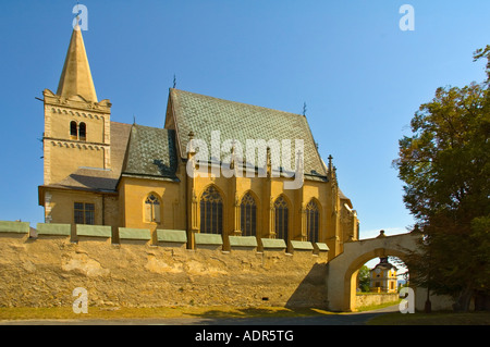 St Martins cattedrale a Spisska Kapitula insediamento ecclesiastica in Slovacchia orientale UE Foto Stock