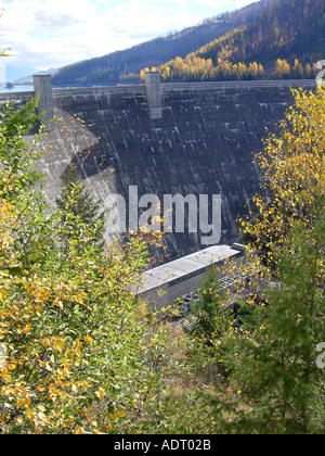 Hungry Horse Dam Montana USA Foto Stock