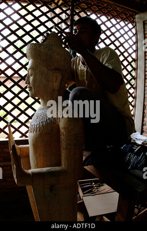 Cambogia Siem Reap les artisans D Angkor Foto Stock