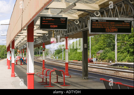 Stazione di Lancaster LANCASHIRE REGNO UNITO Foto Stock